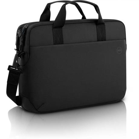 Dell EcoLoop Pro Briefcase - CC5623, Product Material: 840D fabric, 100% recycled ocean-bound plastic, Colour: Black, Notebook Supported Sizes: Fits most Dell laptops up to 16" (Max laptop dimension: 255 x 360 x 25mm), Carrying Strap: Padded carry handles, detachable shoulder strap, Features