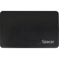 Rack ext. HDD/SSD 2.5" Spacer USB 3.0 negru