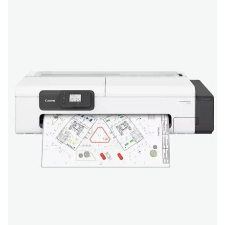 CANON TC-21 LARGE FORMAT PRINTER 24", 4 culori BK, C, M, Y, Apple AirPrint, Mopria, Chrome OS, Interfata: USB, Retea, WI-FI, Memorie: 1GB, Grosime hartie: 0.08mm - 0.28mm, Lungime printare: min.203.2mm, max. 4m, diametru maxim rola: 110mm, diamentu role intern: 2", Dimensiuni echipament: 968 x 533 x