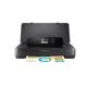 Imprimanta inkjet A4 HP OfficeJet 200 Mobile Printer CZ993A HP OfficeJet 200 Mobile Printer; A4, color, portabila, viteza (ISO) : max 10ppm black, 7 ppm color (CA), 9 ppm black, 6 ppm color (baterie), fpo 12 sec black (CA), 14 sec color (CA), 12 sec mono, 15 sec color (baterie), rezolutie
