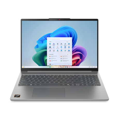 Laptop Lenovo IdeaPad Slim 5 16ARP10, 16" WUXGA (1920x1200) IPS 300nits Anti-glare, 45% NTSC, AMD Ryzen™ 5 7535HS (6C / 12T, 3.3 / 4.55GHz, 3MB L2 / 16MB L3), video Integrated AMD Radeon™ 660M Graphics, RAM 2x 8GB SO-DIMM DDR5-4800; Two DDR5 SO-DIMM slots, dual-channel capable; Up to 32GB DDR5-4800