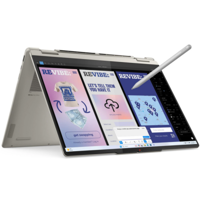 Laptop Lenovo Yoga 7 2-in-1 14ILL10, 14" WUXGA (1920x1200) OLED 600nits (peak) / 400nits (typical) Glossy / Anti-fingerprint, 100% DCI-P3, 60Hz, Dolby Vision®, TÜV Low Blue Light, DisplayHDR™ True Black 500, Glass, Touch, Intel® Core Ultra 7 256V, 8C (4P + 4LPE) / 8T, Max Turbo up to 4.8GHz, 12MB
