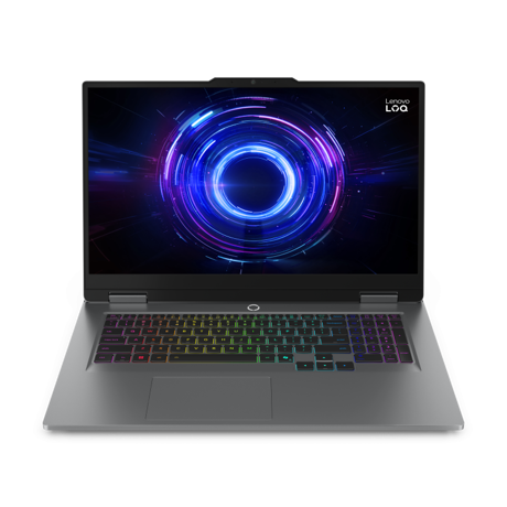 Laptop Lenovo Gaming LOQ 17IRX10, 17.3" FHD (1920x1080) IPS 300nits Anti-glare, 100% sRGB, 165Hz, G-SYNC®, Intel® Core i7-13650HX, 14C (6P + 8E) / 20T, P-core up to 4.9GHz, E-core up to 3.6GHz, 24MB Intel Smart Cache; AI-Powered Gaming PC, video NVIDIA® GeForce RTX™ 5060 8GB GDDR7, Boost Clock