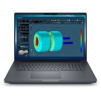 Dell Pro Max 18 Plus MB18250, 18" QHD+ LCD 2560x1600 with 500 nits, DCI- P3 100%, Non-Touch, WLAN, IR camera, Microphone, 8MP IR with USB Synapctics Camera, HDR with UPD ready, TNR5, Palmrest with Finger Print Reader + Smart Card + NFC + Control Vault 3+, ENERGY STAR Qualified, EPEAT 2018 Registered