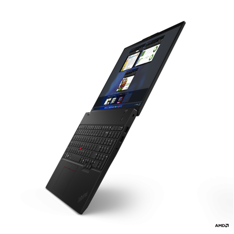 Laptop Lenovo ThinkPad L16 Gen 1 (AMD); 16" WUXGA (1920x1200) IPS 300nits Anti-glare, 45% NTSC; AMD Ryzen™ 5 PRO 7535U (6C / 12T, 2.9 / 4.55GHz, 3MB L2 / 16MB L3); Video Integrated AMD Radeon™ 660M Graphics; RAM 2x 16GB SO-DIMM DDR5-4800; 1TB SSD M.2 2280 PCIe® 4.0x4 NVMe® Opal 2.0, Optical: no ODD