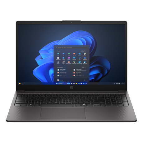 Laptop HP 250R G10, 15.6 inch FHD (1920x1080) Anti-Glare LED SVA Narrow Bazel uslim 250 nits, Intel Core 7-150U 10-Core (1.8GHz, up to 5.4GHz, 12MB), video integrat Intel Graphics, RAM 16GB DDR5 5200MHz (1x16GB), SSD 512GB PCIe NVMe, no ODD, Boxe stereo integrate, Webcam HD, WLAN Intel Wi-Fi 6 AX201