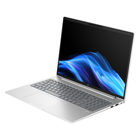Laptop HP ProBook 4 G1ah, 16.0 inch WUXGA (1920x1200) Anti-Glare UWVA 300 nits, AMD Ryzen 5 220 6 Core (3.2 GHz up to 4.9 GHz, 16MB), video integrat AMD Radeon Graphics, RAM 16GB DDR5 5600Mhz (1x16GB), SSD 512GB PCIe NVMe, no ODD, Audio by Poly Studio, doua difuzoare stereo integrate, Webcam FHD