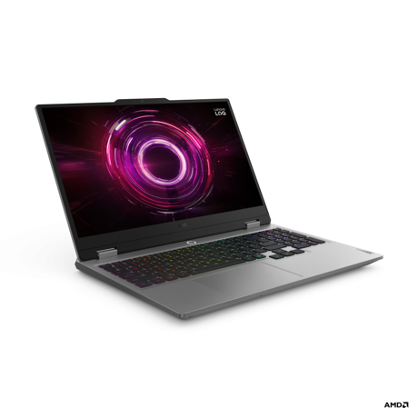 Laptop Lenovo Gaming LOQ 15AHP10, 15.6" FHD (1920x1080) IPS 300nits Anti-glare, 100% sRGB, 144Hz, G-SYNC®, AMD Ryzen™ 7 250 (8C / 16T, 3.3 / 5.1GHz, 8MB L2 / 16MB L3), video NVIDIA® GeForce RTX™ 5060 8GB GDDR7, Boost Clock 2497MHz, TGP 100W, 572 AI TOPS, RAM 1x 16GB SO-DIMM DDR5-5600; Two DDR5