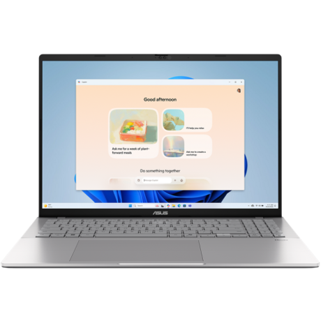 Laptop Asus Vivobook S16, M3607HA-RP008, 16.0-inch, WUXGA (1920 x1200)16:10 aspect ratio, AMD Ryzen™ 7 260 Processor 3.8GHz (24MB Cache ,up to5.1 GHz, 8 cores, 16 Threads); AMD XDNA™ NPU up to 16TOPS, AMDRadeon™Graphics, 1x DDR5 SO-DIMM slot, 1x M.2 2280 PCIe 4.0x4, DDR516GB, 1TBM.2 NVMe™ PCIe® 4.0