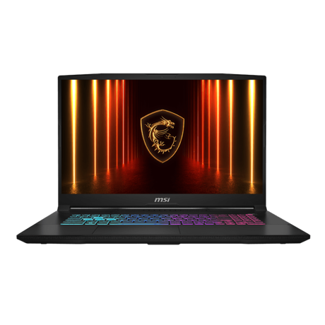 Laptop MSI Gaming Katana 17 HX B14WGK-087XRO, 17.3" QHD (2560x1440), 240Hz, IPS-Level, Intel® Core™ i7-14650HX, 16C (8P + 8E) / 24T, P-core 2.2 / 5.2GHz, E-core 1.6 / 3.7GHz, 30MB, video dedicat NVIDIA® GeForce RTX™ 5070 8GB GDDR7, RAM DDR5 16GB*2 (5600)MHz, SSD 1TB NVMe SSD PCIe Gen4, no ODD, No