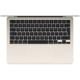 MacBook Air 13.6" Retina/Apple M5 (CPU 10-core, GPU 10-core, NeuralEngine16-core)/24GB/512GB - Starlight - INT KB (No Adapter) - 2026 (CTO from MDHA4RO/A)