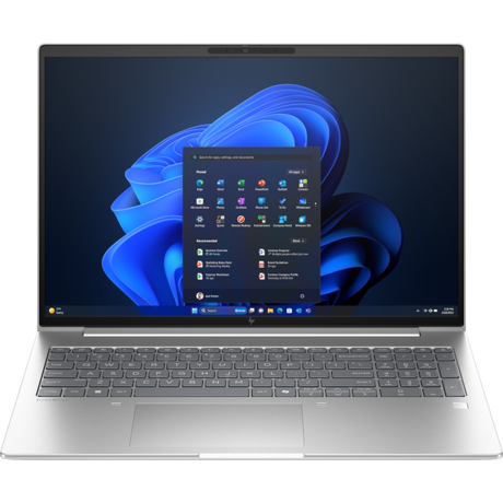 Laptop HP EliteBook 6G1i cu procesor Intel Core Ultra 7-265U 12-Core (2.1GHz, up to 5.3GHz, 12MB)- 12 TOPS, 16.0 inch WUXGA, 32GB DDR5, SSD 512GB PCIe NVMe, Intel Graphics, Windows 11 Pro 64bit, Pike Silver, 3yw Onsite