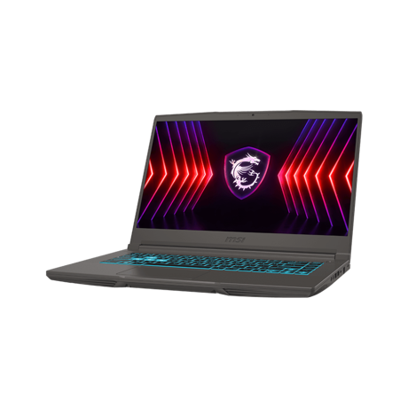 Laptop MSI Gaming Thin 15 B13VE-3431XRO, 15.6" FHD (1920x1080), 144Hz, IPS-Level, Intel® Core™ i5-13420H, 8C (4P + 4E) / 12T, P-core 2.1 / 4.6GHz, E-core 1.5 / 3.4GHz, 12MB, video dedicat NVIDIA GeForce RTX 4050 Laptop GPU 6GB GDDR6, RAM DDR4 16GB*1 (3200)MHz, SSD 512GB NVMe SSD PCIe Gen4, no ODD