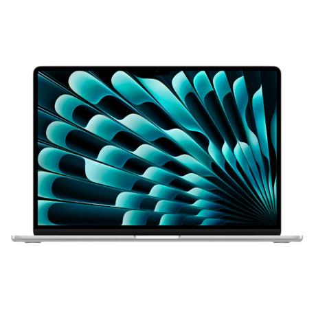 MacBook Air 15.3" Retina/Apple M4 (CPU 10- core, GPU 10- core, Neural Engine 16- core)/24GB/512GB - silver - INT KB (2025)