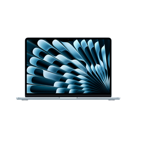 MacBook Air 13.6" Retina/Apple M4 (CPU 10-core, GPU 10-core, NeuralEngine 16-core)/32GB/512GB - sky blue - INT KB (2025) 35W  (cto f rom  MC6V4RO/A)