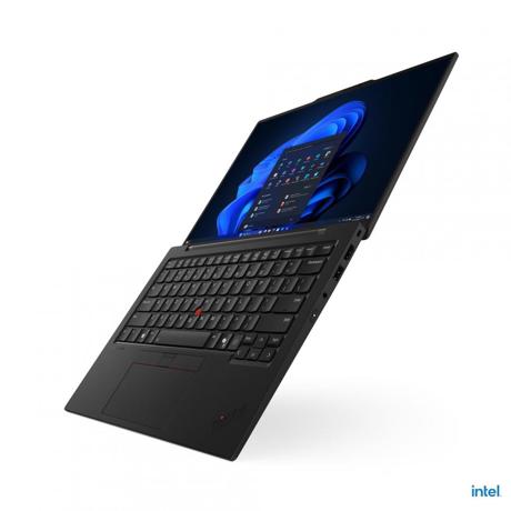 Laptop ThinkPad X1 Carbon Gen 13 Aura Edition; 14" 2.8K (2880x1800) OLED 500nits Anti-glare / Anti-reflection / Anti-smudge, 100% DCI-P3, 120Hz VRR, DisplayHDR™ True Black 500, Dolby Vision®, Touch; Intel® Core Ultra 7 265U, 12C (2P + 8E + 2LPE) / 14T, Max Turbo up to 5.3GHz, 12MB; Video Integrated