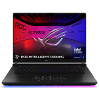 Laptop Gaming ASUS ROG Strix SCAR 16, cu procesor Intel Core Ultra 9 275HX, 16'' Mini LED, 32 GB DDR5, 2 TB SSD, NVIDIA GeForce RTX 5080, 16GB GDDR7, Fr OS