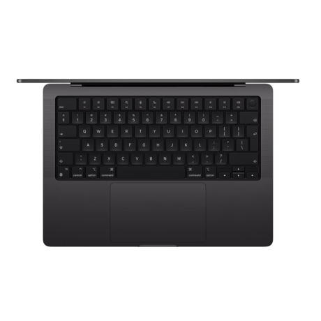 MacBook Pro 14.2"/Apple M4 Pro (CPU 12-core, GPU 16-core, Neural Engine 16-core)/24GB/512GB - Space Black - INT KB