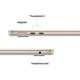 MacBook Air 13.6" Retina/Apple M4 Z1CV000HF