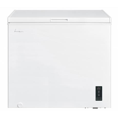 Lada frigorifica Fram FCF-M198DINVCE++, clasa energetica: E, functionare convertibila (Frigider/Congelator), compresor Inverter, capacitate totala: 198L, display LED, control electronic, functie Super congelare,Alb