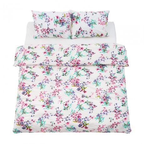 Set de pat king size bumbac,144TC,Sakura