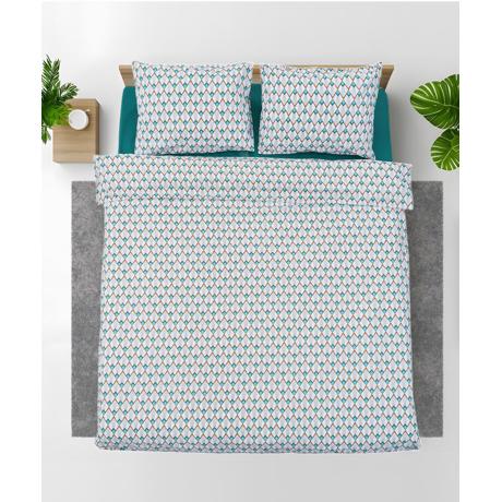 Lenjerie Dubla BBC 4 piese, 132TC -Rubin