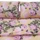 Set de pat king size bumbac,92 gsm,Peony