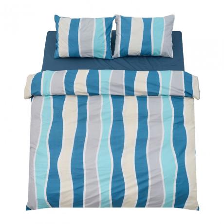 Set de pat king size bumbac,144 TC,Potos