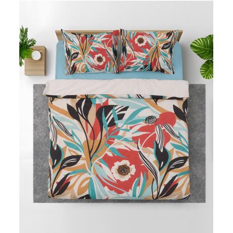 Lenjerie Dubla BBC 4 piese, 132TC - Amon