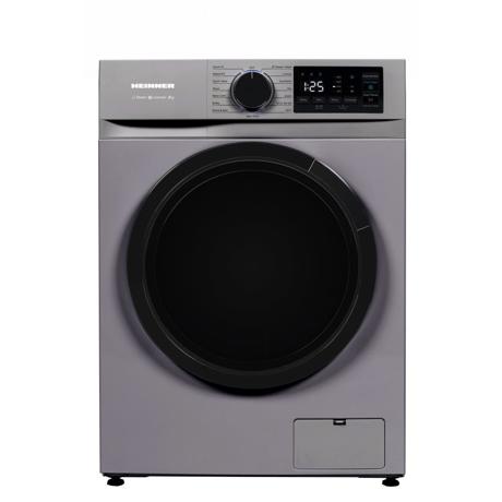 Masina de spalat Heinner HWM-M814IVNSA+++, Slim, Capacitate: 8 kg, Clasa energetica A, 1400 RPM, Motor inverter, 15 programe, Display digital, Argintiu