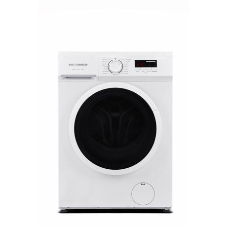 Masina de spalat Heinner HWM-M8014SMA+++, Slim, Capacitate: 8 kg, 1400 RPM, Clasa energetica A, Motor inverter, 15 programe, display digital, Alb