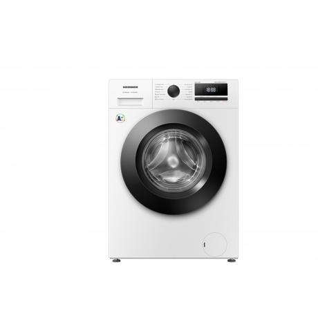 Masina de spalat rufe Heinner HWM-HME8014IVA20+++, 8 kg, 1400 rpm, Motor Inverter, 15 programe, Display digital, Clasa energetica A, Alb