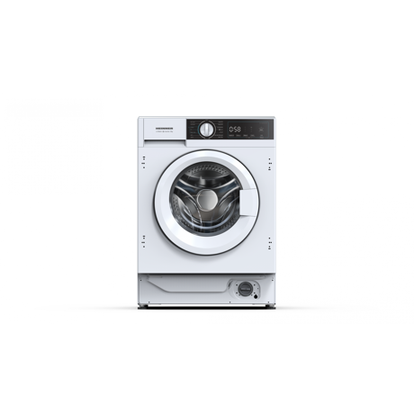 Masina de spalat rufe incorporabila Heinner HWM-BI914IVA+++, Capacitate: 9 kg, Clasa energetica: A, 1400 RPM, Motor inverter, 15 programe, Display digital, Alb