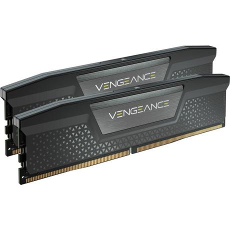 Memorie RAM CORSAIR VENGEANCE 32GB (2x16) DDR5, 6000MHz, CL38, 1.35V, XMP 3.0, negru, Kit of 2