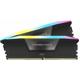 Memorie RAM CORSAIR VENGEANCE RGB 32 GB (2x16) DDR5, 6000 MHZ, CL36, 1.4V, XMP 3.0 BLACK
