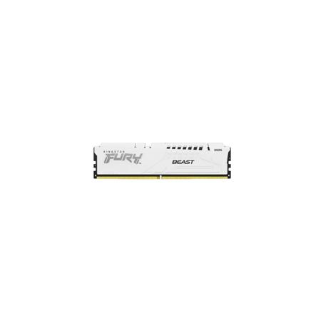 Memorie RAM Kingston, DIMM, DDR5, 64GB, 5600MHz, CL36, 1.35V, FURY Beast White, Kit of 2