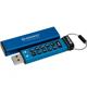 USB Flash Drive Kingston 64GB IronKey Keypad 200, USB 3.2 Gen1, FIPS 140-3 Lvl 3 (Pending) AES-256 Encrypted