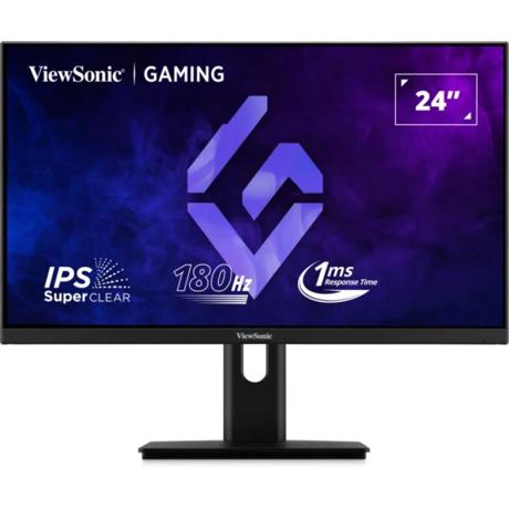 Monitor ViewSonic 23.8" XG24G1, Diagonal (inch): 23.8, Diagonal (cm): 60, Aspect ratio: 16:9, Panel: IPS, Resolution: 1920x1080, Refresh Rate: 180Hz, Response time MPRT: 1ms, Brightness (max): 300 cd/m², Contrast (static) : 1000:1, Contrast (dynamic): 50M:1, Viewing angle: 178/178, Color Gamut Type