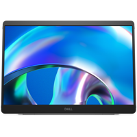 Monitor Portabil Dell 14" P1425, 35.57 cm, Maximum preset resolution: 1920 x 1200 at 60 Hz, Screen type: Active matrix-TFT LCD, Panel technology: In-Plane Switching (IPS) Technology, Backlight: LED Edgelight System, Faceplate coating: Anti-glare with hard-coating 3H, Aspect ratio: 16:10, Contrast