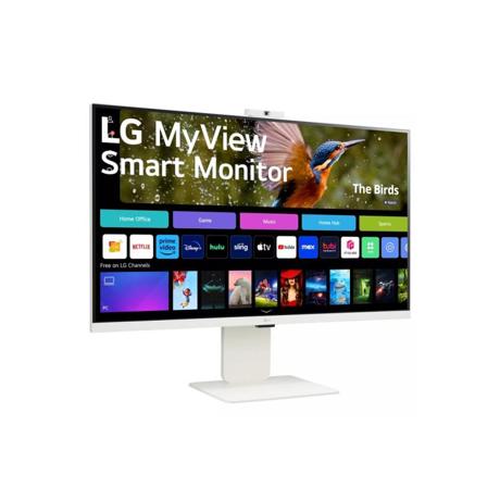 Monitor LG 31.5" 32SR85U-W.AEU, Diagonal (inch): 31.5, Diagonal (cm): 80, Aspect ratio: 16:9, Panel: IPS, Resolution: 3840x2160, Refresh Rate: 60Hz, Response time GtG: 5ms, Brightness (max): 400 cd/m², Contrast (static) : 1000:1, Viewing angle: 178/178, Color Gamut Type: DCI-P3, Color Gamut