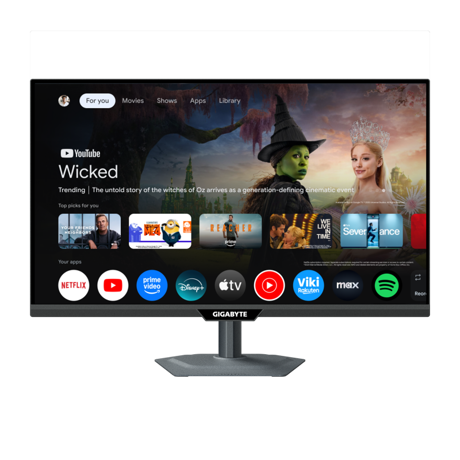 Monitor Gaming Gigabyte M27QS, Panel Size: 27 inch, tip panel IPS, rezolutie 2560 x 1440 pixeli, refresh rate 180 Hz, 16:9, contrast 1000:1 (normal), Bluelight Reducer, Flicker-Free, FreeSync, VESA DisplayHDR 400,