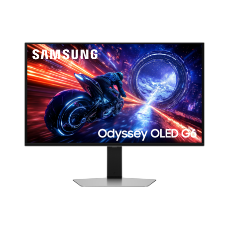 Monitor Samsung 27" LS27FG602SUXEN, Diagonal (inch): 27, Diagonal (cm): 68, Aspect ratio: 16:9, Panel: OLED, Resolution: 2560x1440, Refresh Rate: 500Hz, Response time GtG: 0.03ms, Brightness (max): 300 cd/m², Contrast (static) : 1M:1, Viewing angle: 178/178, Color Gamut Type: DCI-P3, Color Gamut