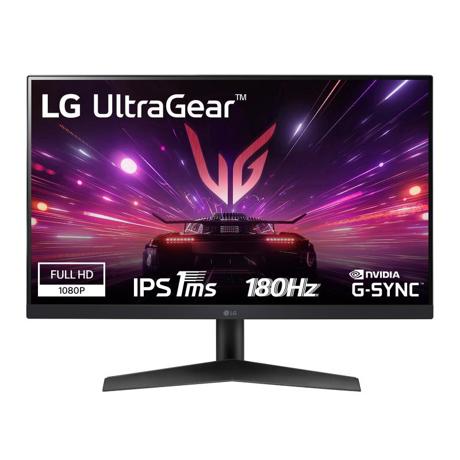 Monitor LG 23.8" 24GS60F-B.AEU, Diagonal (inch): 23.8, Diagonal (cm): 60, Aspect ratio: 16:9, Panel: IPS, Resolution: 1920x1080, Refresh Rate: 180Hz, Response time GtG: 1ms, Brightness (max): 300 cd/m², Contrast (static) : 1000:1, Viewing angle: 178/178, Color Gamut Type: sRGB, Color Gamut Coverage