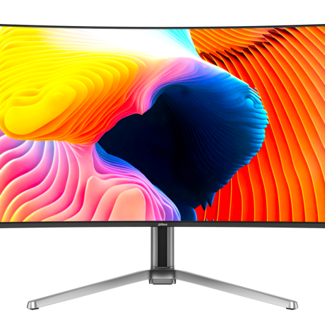 Monitor Dahua 31.5" DHI-LM32-GO43A, Curvature: 1700R, Diagonal (inch): 31.5, Diagonal (cm): 80, Aspect ratio: 16:9, Panel: QD-OLED, Resolution: 3840x2160, Refresh Rate: 165Hz, Response time GtG: 0.03ms, Brightness (max): 400 cd/m², Contrast (static) : 1.5M:1, Viewing angle: 178/178, Color Gamut