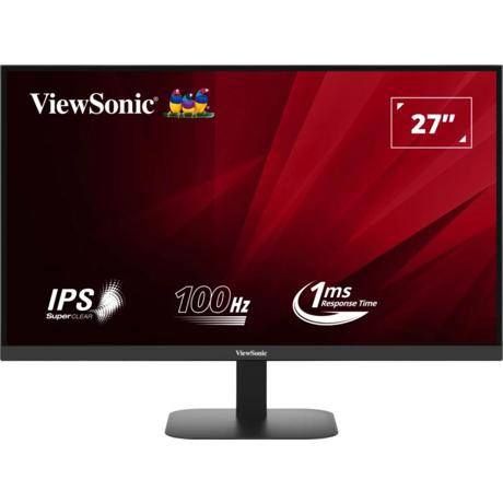 Monitor ViewSonic 27" VA2708-2K-hd, Diagonal (inch): 27, Diagonal (cm): 68.58, Aspect ratio: 16:9, Panel: IPS, Resolution: 1920x1080, Refresh Rate: 100Hz, Response time MPRT: 1ms, Brightness (max): 250 cd/m², Contrast (static) : 1000:1, Contrast (dynamic): 50M:1, Viewing angle: 178/178, Color Gamut