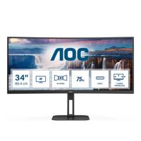 MONITOR AOC CU34V5C/BK