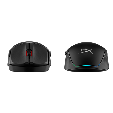 Mouse wireless HyperX Pulsefire Fuse, autonomie pana la 85 de ore, 6 butoane, compatibilitate PC, PS5, Xbox Series X|S. Compatibilitate software: NGENUITY, negru