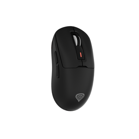 Mouse gaming wireless Gensesis Zircon 660, senzor optic Pixart PAW3311, interfata USB, rezolutie maxima 12000 DPI, numar butoane 6, iluminare RGB, switch mecanic Huano Purple 90M, negru