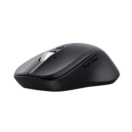 Mouse wireless Trust Ferro Hyperscroll, material ABS, interfata USB-A, rezolutie maxima 3200 DPI, negru