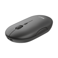 Mouse Trust Puck, Rechargeable Bluetooth, negru